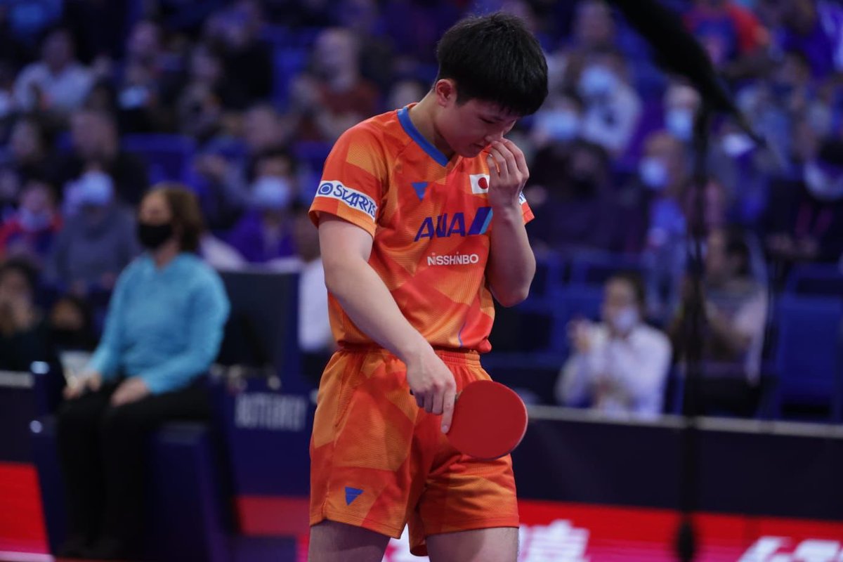 WTTGlobal's tweet photo. 🚨 UPSET ALERT 🚨 

🇵🇱 Jakub Dyjas stuns No. 2 seed Tomokazu Harimoto 4-3 in the second round of #Houston2021 😯 

#ITTFWorlds2021 #WTT #TableTennis #PingPong #WTTCAmericanDream #NotJustPingPong https://t.co/t59nJHb26V