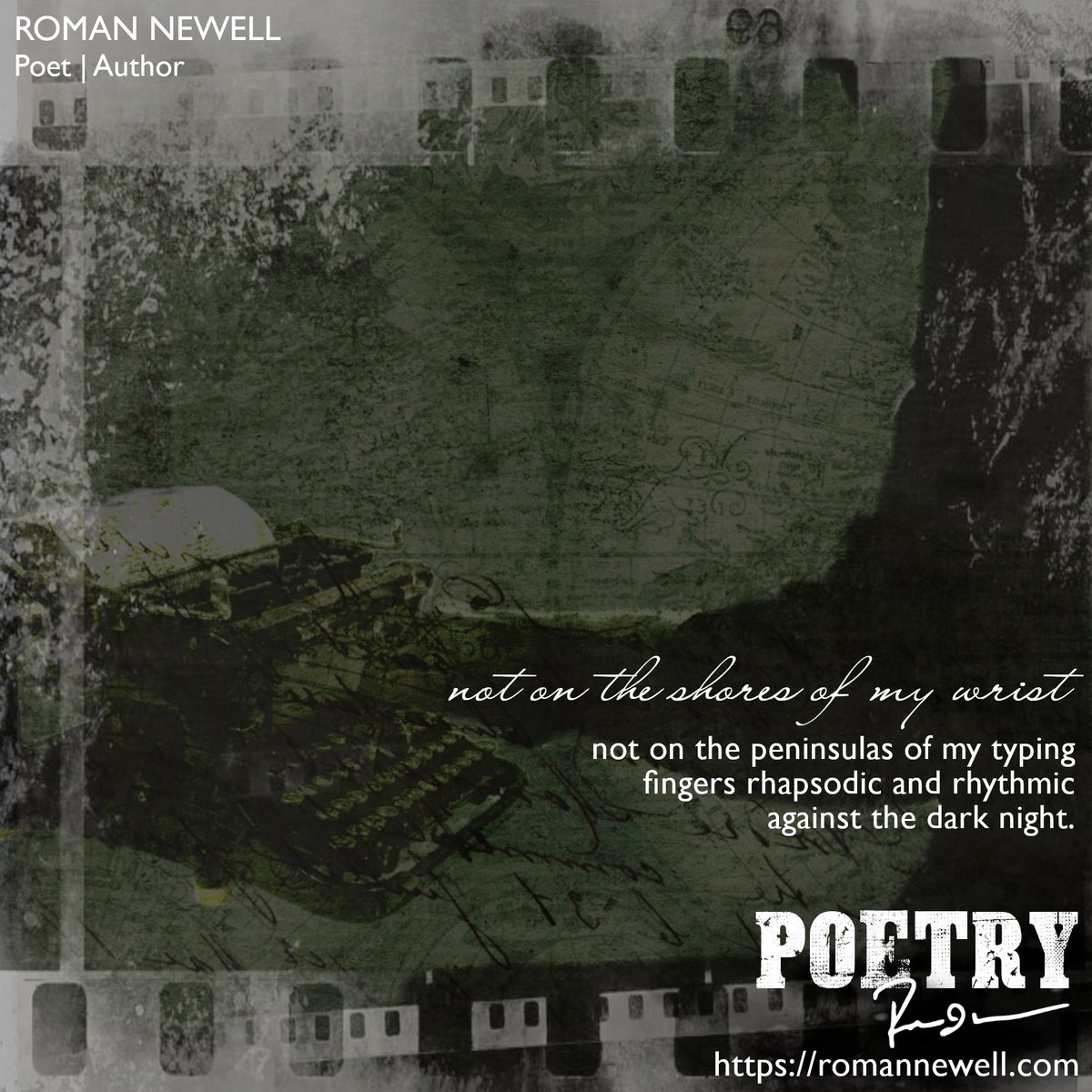 dajc_thoughts's tweet photo. โnot on the shores of my wristโ
Roman Newell
https://t.co/if9rQ2cAMz
#readandfollow #authorstoreadandfollow #worthreading #pleaseRT #poetrycommunity #poetry #darkpoetry #newprojects #poetrylovers #readingcommunity https://t.co/kja2q2GhM4