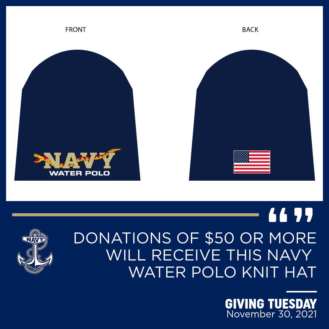 NavyWaterPolo's tweet image. Don’t miss out on a chance to get your one or a kind Beanie!  Giving Tuesday lest than a week away. #gonavywp🇺🇸 @RuffneckScarves
