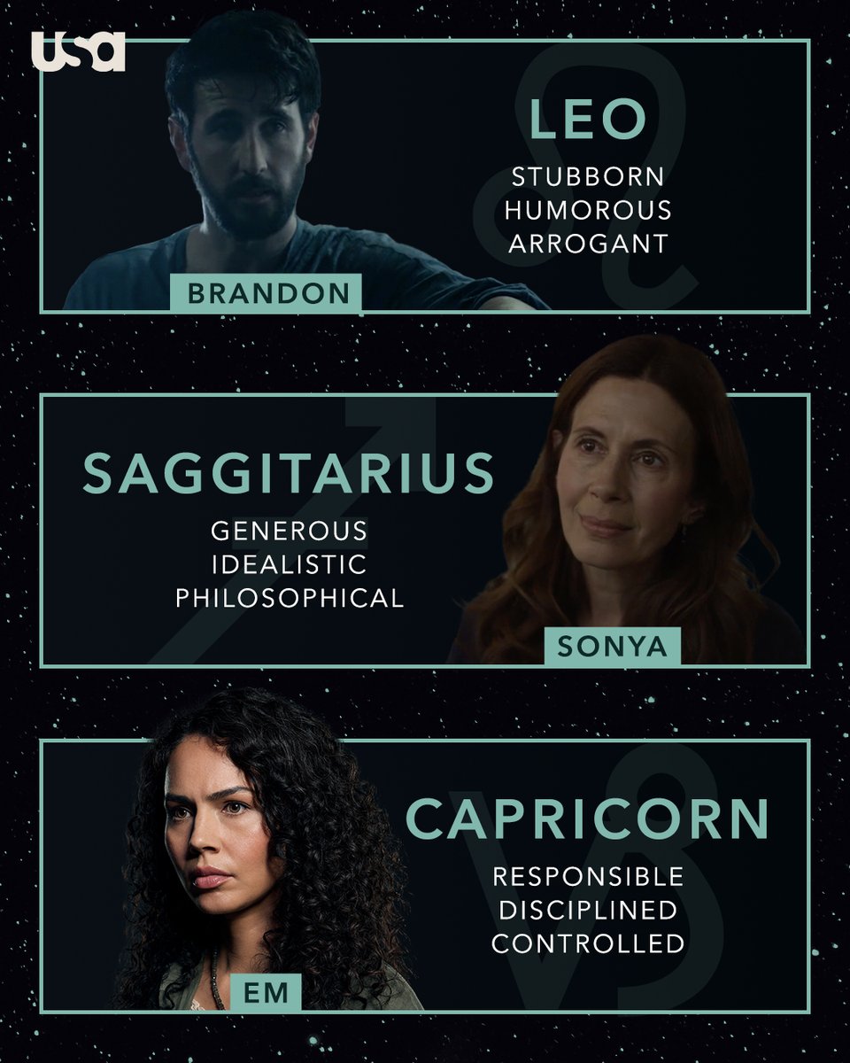 This season of #TheSinner has all types of personalities. Let us know if you think the characters match these zodiac signs!