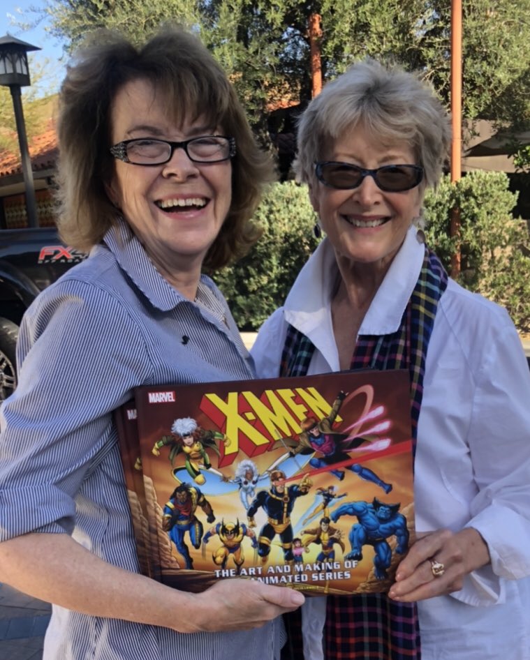 If you’re a fan of #XMenTAS this is the woman who put her job on the line and made it happen: Margaret Loesch, the president of #FoxKids - #grateful #gratitude  #celebrate #Thanksgiving