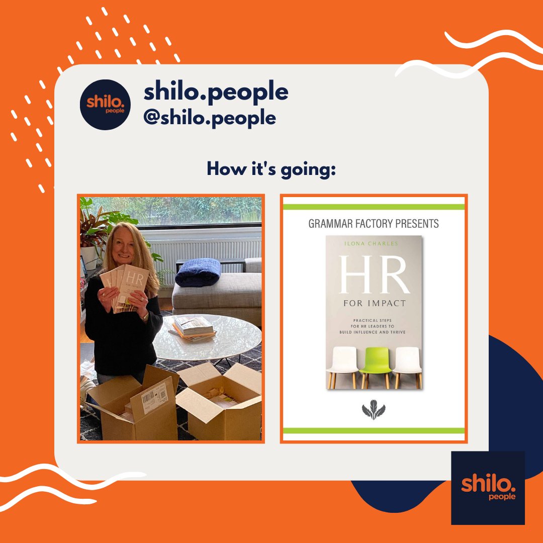 shilopeople's tweet photo. | How it Started VS How it’s Going |

Have you read our CEO and co-founder Ilona Charles  new book #HRforImpact?

Link below to grab yourself a copy ⬇️

https://t.co/1MVvVnPm3c 

#HRforImpact #thefutureispeople  #hrconsulting  #futureofwork #humanresources  #learnwithshilo https://t.co/x87V4h5nBx