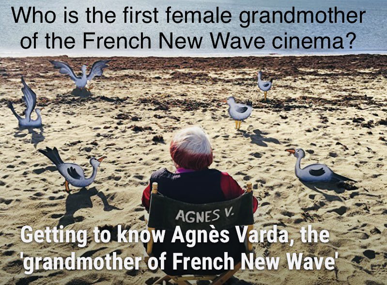 FirdawceE's tweet photo. Final exam Brainstorm:
Who is the first female grandmother of the French New Wave Cinema? Week13. https://t.co/PkZReGrhaV