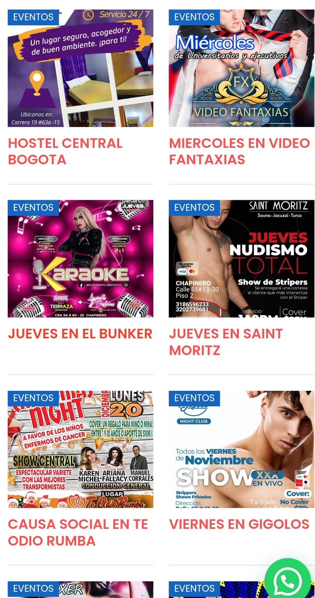 Cityin_com_co's tweet photo. Más eventos en.. https://t.co/LjeGOrRSwX #bogotacity #LGBTIQ #Cityin #bogotagay https://t.co/bl9EgN3A4e