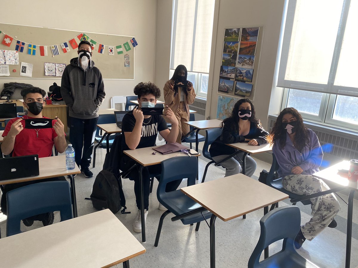 HaeringMr's tweet photo. Some great work done here for ‘wear a stache day’ for one of our Movember initiatives @StPaulOCSB https://t.co/j0MBEM7pGe