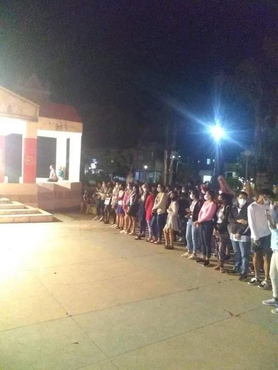 #Ahora desde el parque libertad de #Artemisa recordamos al comandante en jefe #FidelCastro a pocas horas de la conmemoración del 5to Aniversario de su partida física. #FidelPorSiempre #FidelViveCubaSigue #CubaVive