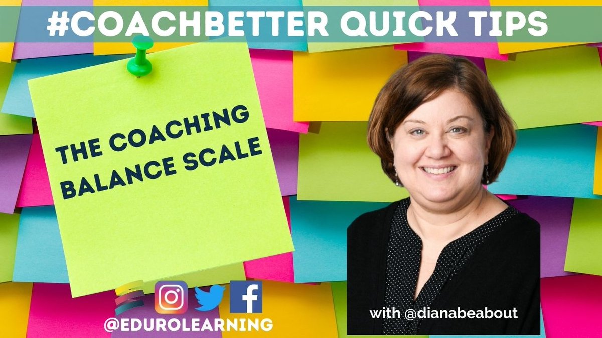 EduroLearning's tweet photo. ⚖️ The balance of power in a coaching relationship is crucial!
🍿Watch this week's #coachbetter quick tip to understand 5 levels that will help you find the “sweet spot” for you & your colleagues.
🔗 https://t.co/eFPIDTsRjk
#educoach #coachingpd #instructionalcoaching #pd https://t.co/SpIJs7D89B