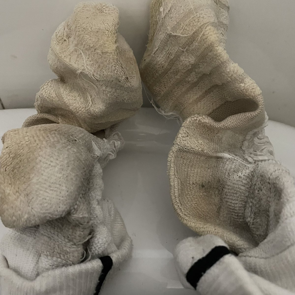 Slxswbb520's tweet photo. 袜子瘾发作了 没有直男的熊臭篮球运动袜子套着我会死的（已经套着爸爸的袜子去了图书馆） https://t.co/gYvEeg87L4