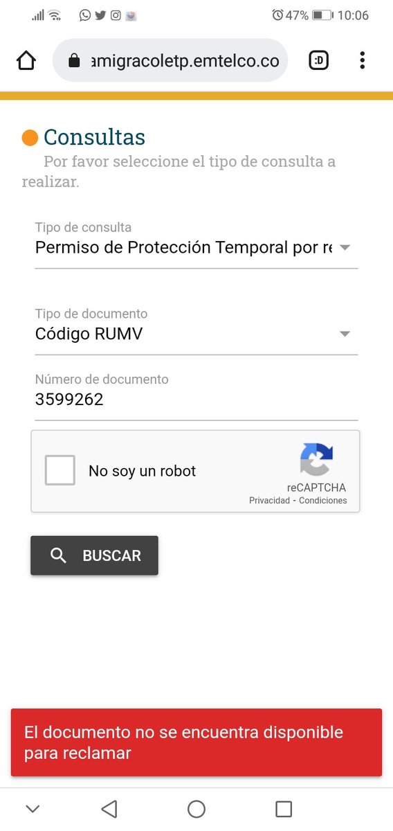 LeydiMa23355563's tweet photo. @JuanFEspinosaP @MigracionCol @Mineducacion @ICBFColombia Estoy intentando enviar los datos en visibles para que le agilicen y no me aceptan alguien me ayude.. Me sale asi!! https://t.co/G1I9MVPop5
