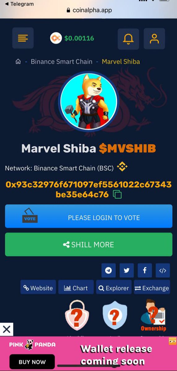MarvelShiba's tweet photo. It is time for launching.

Buy and own MVSHIB now!

Buy MVSHIB for BEST PRICE - FROM
https://t.co/N99yNrefcR https://t.co/9h9OesuoAv