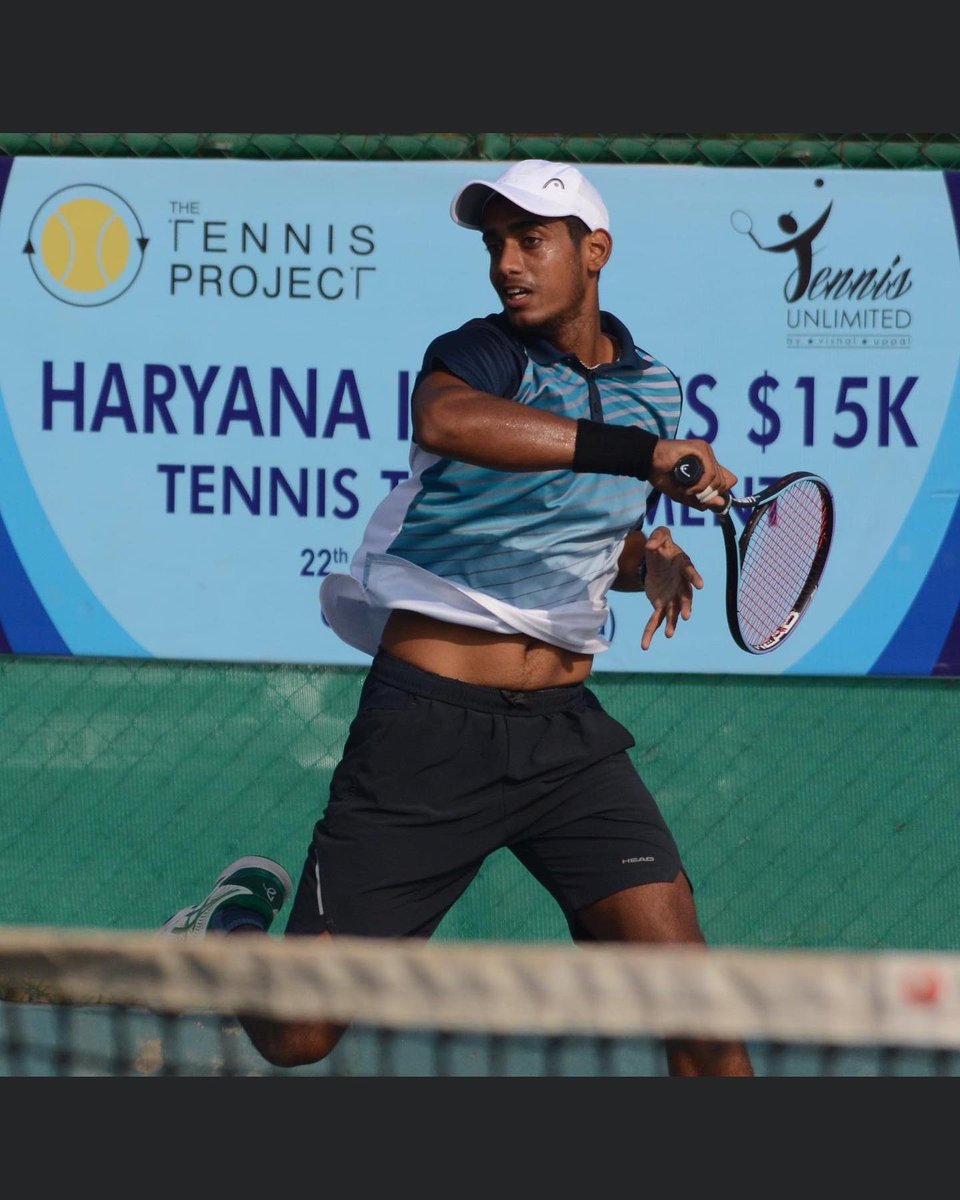 bigvish10's tweet photo. Great to see our young Indian boys fighting hard for every point at the #itfworldtennistour Haryana MENS $15k Tennis Tournament being held at #TheTennisProject in #gurgaon #haryana #india @AITA__Tennis @worldtennis @aniljaindr @CMOHaryana @Media_SAI https://t.co/AQOKtXerFj