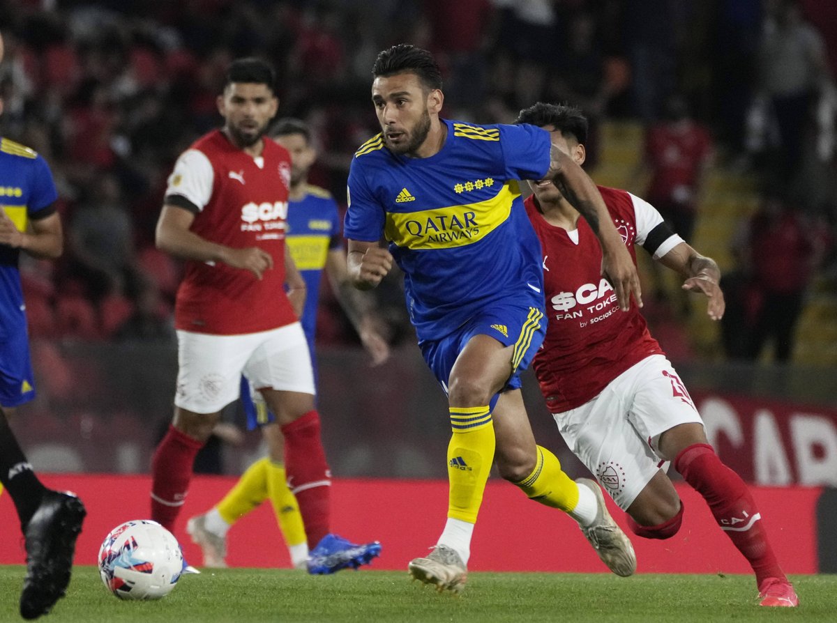 BocaJrsOficial's tweet photo. 🔚 Final del partido
⚽️ Independiente 1 (Benavídez) – #Boca 0
#LigaProfesional
#VamosBoca 🟦🟨🟦 https://t.co/EeBqhobzBR