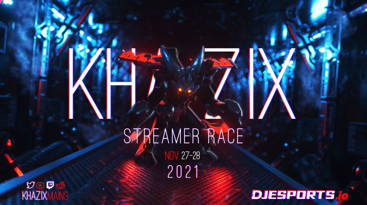 KhaZixMains's tweet photo. Did you miss last year's Kha'Zix Streamer Race? 🤔
You'll be happy to hear it's returning for 2021 with a $2000 Prize Pool

8 Streamers will have 48hrs to compete to see who can climb the fastest. Who will win? 👇
@KhazixDamir @TinjusX1 @lolexos @KamiEUW @ChadJungleLoL @Zequilla1 https://t.co/TViQy7ouym
