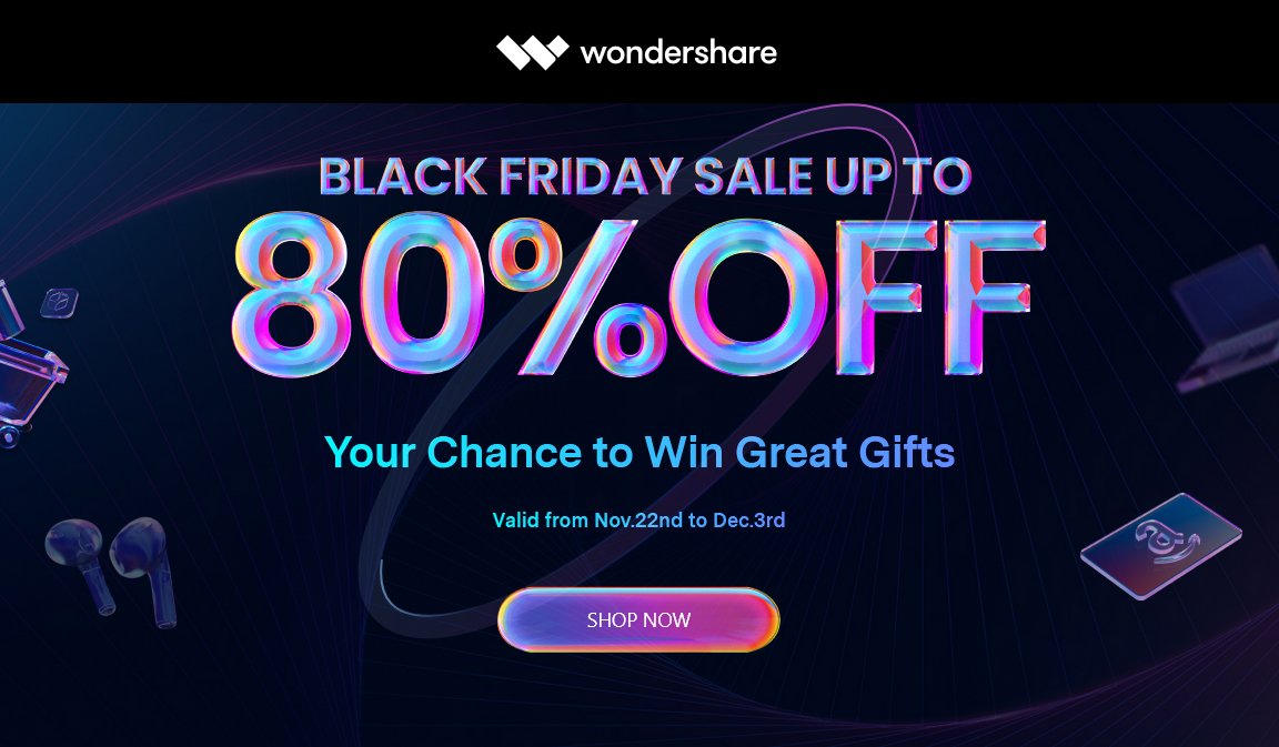 drecoverycoupon's tweet image. 80% Off - Wondershare Software Black Friday
datarecoverycoupons.com/wondershare.ht…
#Wondershare #DataRecovery #Software #android #app #apple #PC #Mac #Computer #Backup #Windows #Online #shopping #onlineshopping #Trend #Discount #shoppingonline #OnlineShop #coupons #sales #BlackFriday