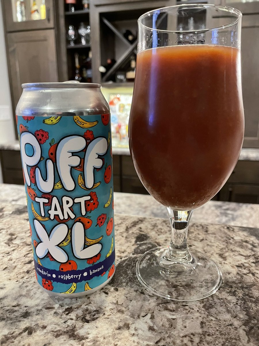 This is a good way to kick off the Thanksgiving weekend as “Puff Tart” will describe me after multiple Turkey meals the next couple days.  #WiBeerWednesday <a href="/brewingprojekt/">thebrewingprojekt</a> #HappyThanksgiving