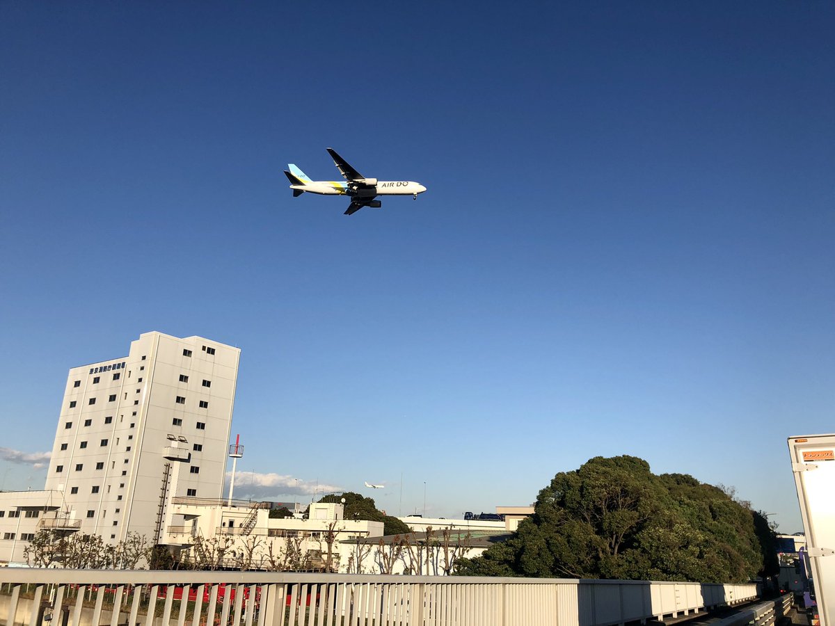 PulptexJ's tweet photo. 当社のある京浜島は
空港の目の前なので空がすごく広くて、天気がいい日は最高です☀️

こんな、ならではの風景も🛬
実は2機、写ってるんですよ🤳

#企業公式つぶやき部 
#企業公式相互フォロー 
#企業公式秋の相互フォロー https://t.co/tZuJq6kOON
