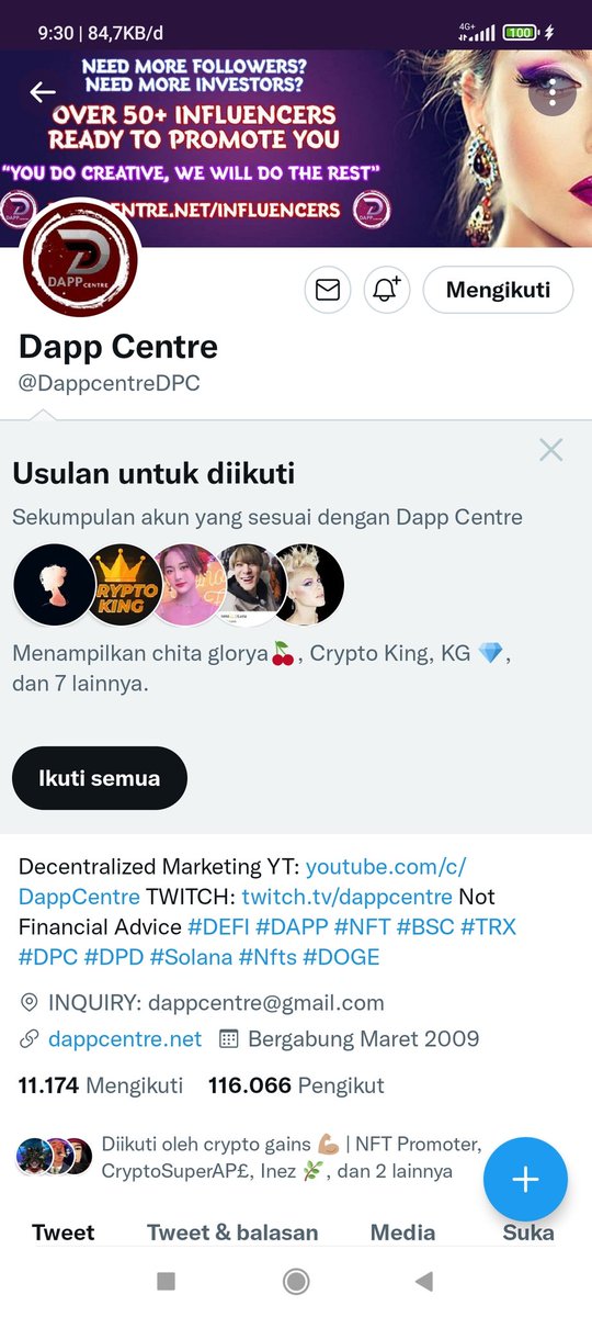 yurawww_'s tweet photo. @SafeMoonRich @DappcentreDPC Done https://t.co/m69BfRJROX
