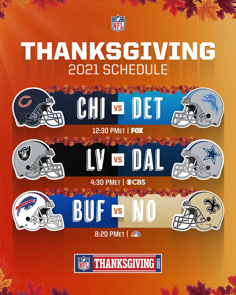 thanksgiving football games nfl