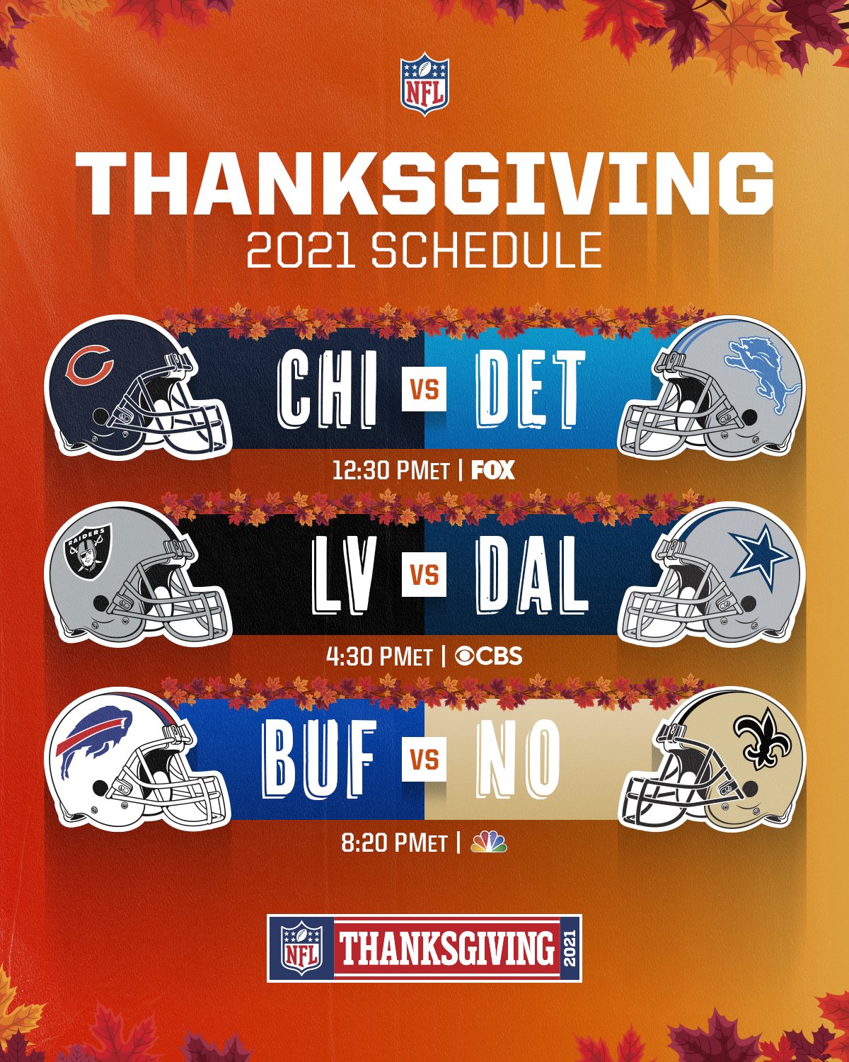 football games today thanksgiving