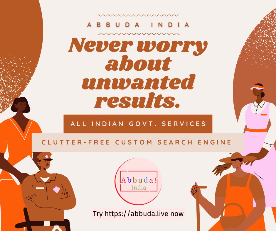AbbudaIcse's tweet image. We are aware of the frustration that we get when we are searching for something and we get something that&apos;s totally different from what we want in terms of results.  And the only thing that we want you to try is abbuda.live.

#abbudaIndia
#customsearchengine
#india