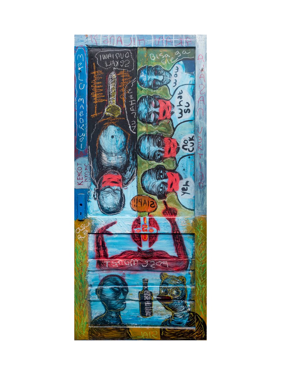 nyala_kan's tweet photo. Terletak #ArtHourTogetherWithBrightWin #art #artwork #StreetArt #artbrut https://t.co/Yiidhinnkd