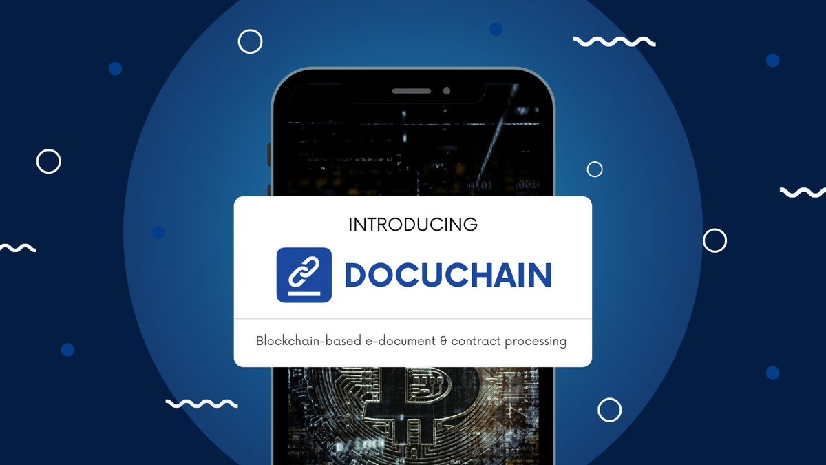 DocuChain tweet media