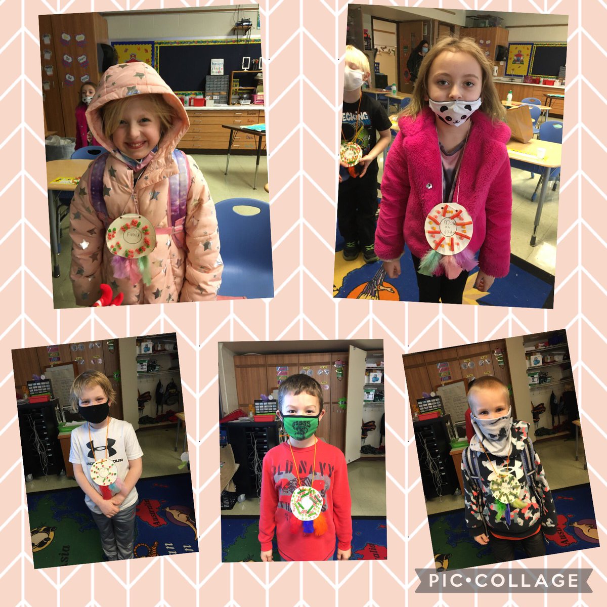 First grade made gratitude necklaces in STEAM. Thanks <a href="/DeborahWording1/">Deborah Wordingham</a>  #naplescsd