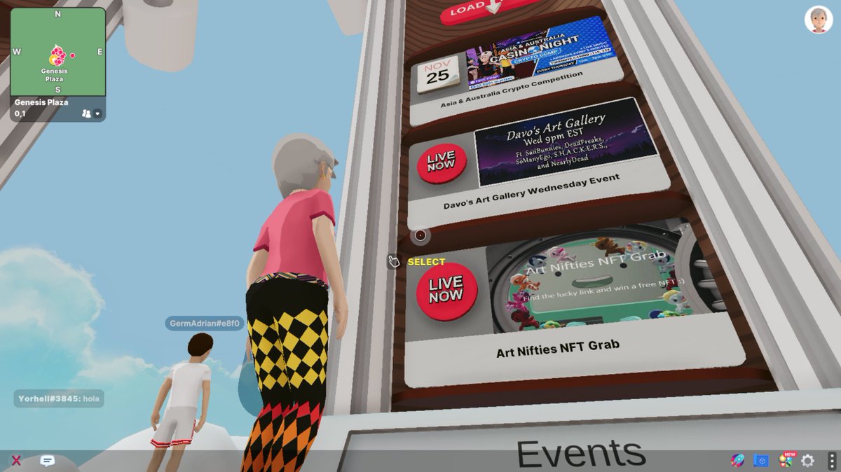 Ah, it's so interesting!!
My paintings are being displayed at the <a href="/decentraland/">Decentraland</a>  <a href="/DavosArtGallery/">Davo's Art Gallery</a>  ! This is a really fun experience! Go and visit gallery! 📍Decentraland -141, -45