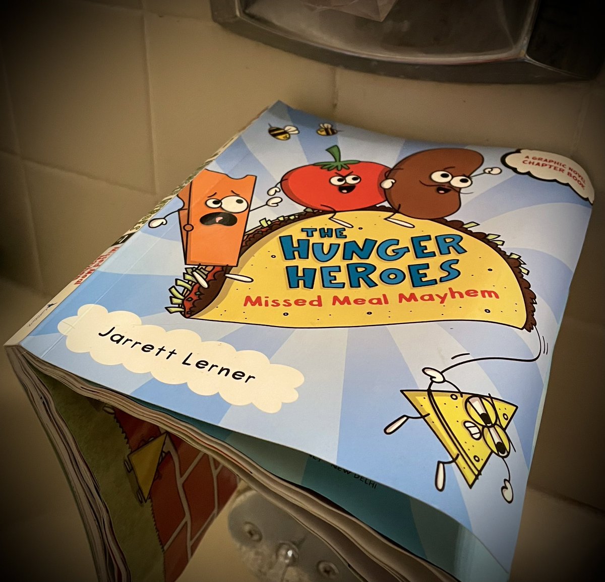 robin_schuh's tweet photo. You know itโs a great book when itโs drying out in the bathtub. #Oopsโฆwe were almost to the end. ๐โฅ๏ธ๐@Jarrett_Lerner #JustOrderedMoreCopies
#DryingTime https://t.co/6ubq3eOk7B