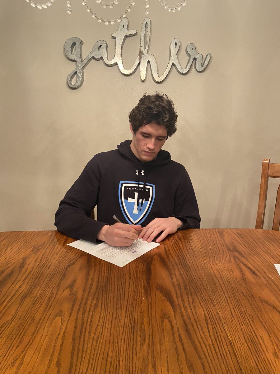NCA_Knights's tweet photo. 🚨 Tender Alert 🚨 

Jaxon Grosdidier has tendered with the @AberdeenWings of the @NAHLHockey 
Congrats Jaxon! https://t.co/NdvKBRjB0h