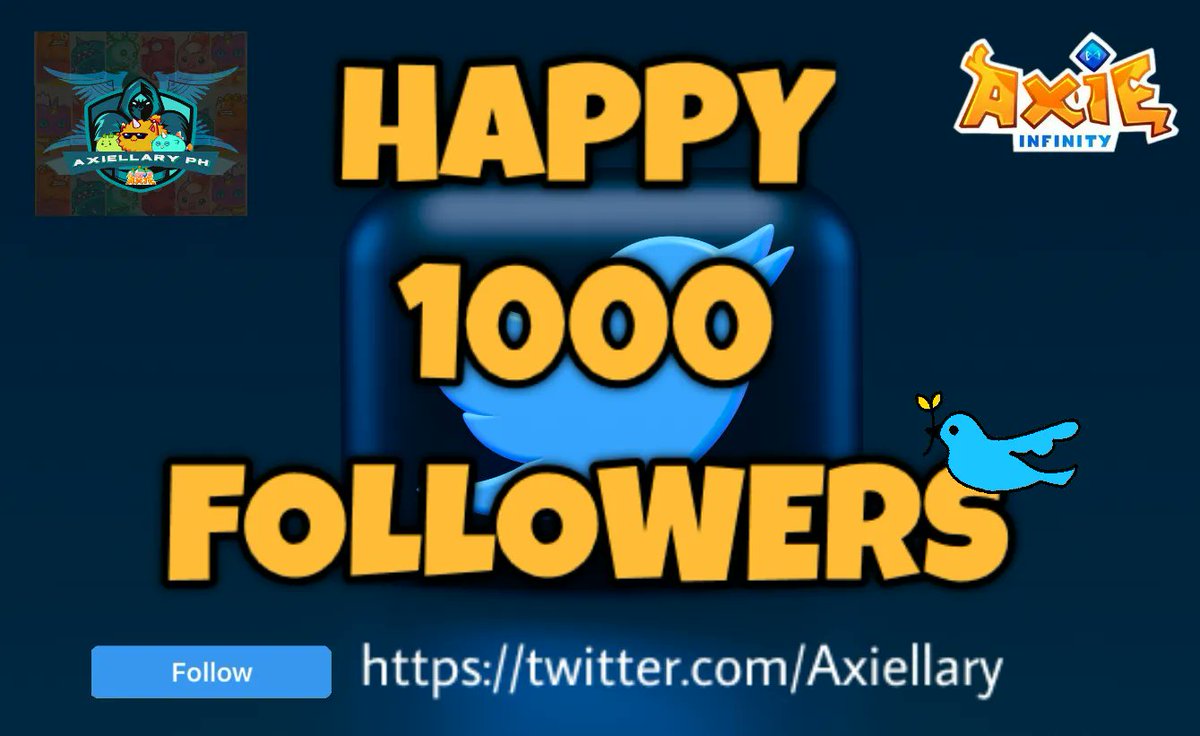 MERAKI_GGuild's tweet photo. Good morning Axiellarians..
Yes! We made it! Happy 1000 followers...

Thank you to all of your support to Us and to the Axie community

Shall we start onboarding new scholars?

2 Lucky Scholars will be Boarding Today!

#AxiellaryPH
#AxieInfinity
#axiescholarshipprogram https://t.co/7UOFFyz8nH
