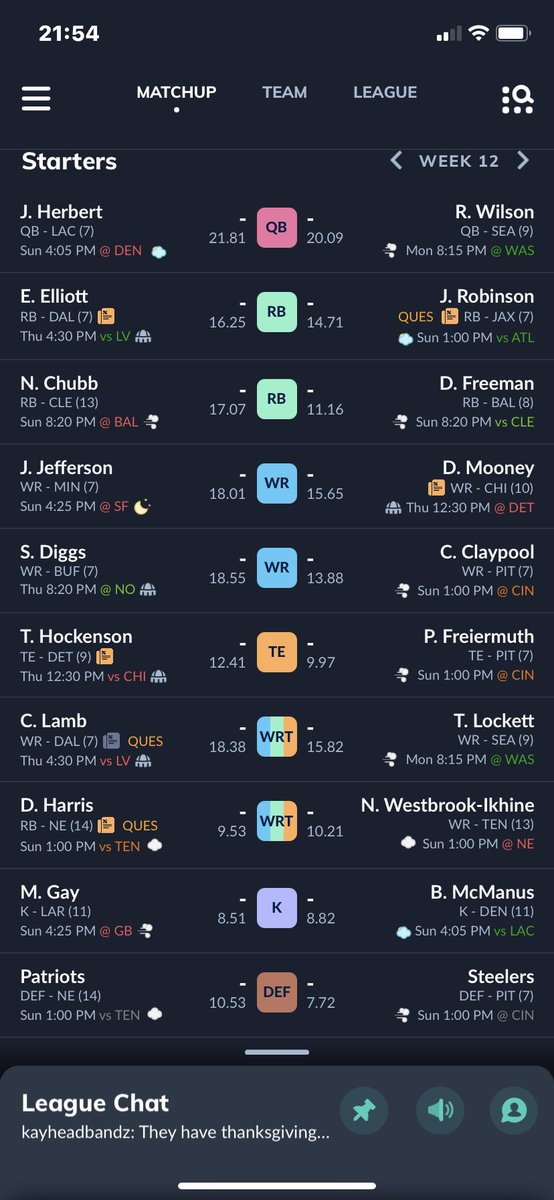 Linlinbrez's tweet photo. @FPLSecrets alright who am I playing and who am I sitting this week. I’m having a tough time deciding https://t.co/rD4IPdvch2