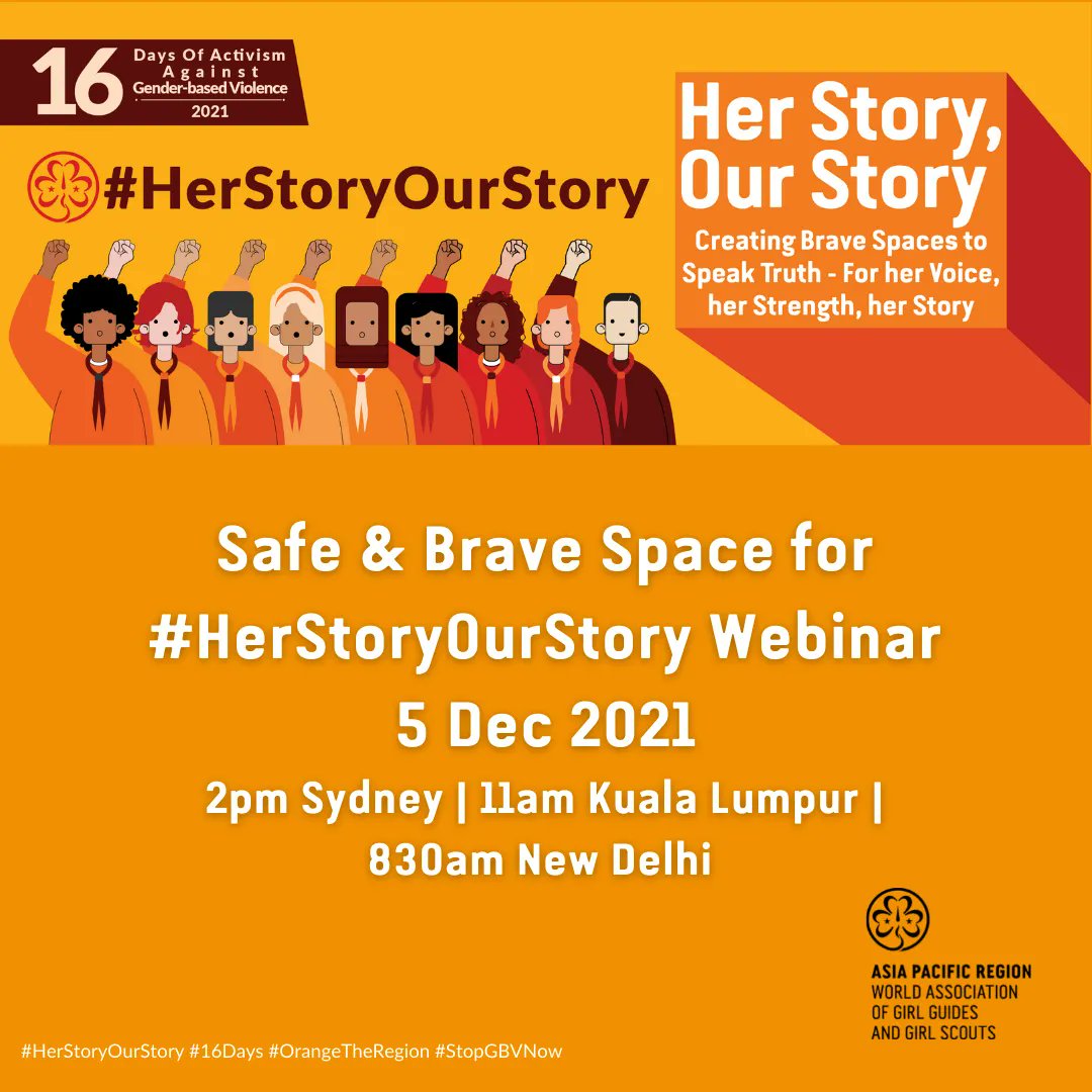 WAGGGSAsiaPac's tweet photo. Every year, from 25 Nov to 10 Dec, we celebrate #16Days of Activism.
We invite our supporters, members and friends to join our webinar to raise awareness of Psychological First Aid.
Register Now!
https://t.co/h00e0opbef
#OrangeTheRegion https://t.co/UFX7IPFkUR