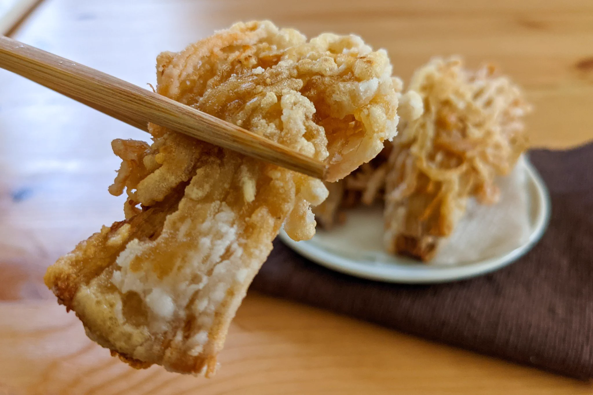 たまらない美味しさに仕上がる？！えのきを使った「竜田揚げ」の作り方！