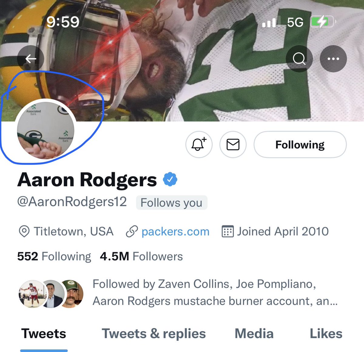 Pat McAfee tweet media