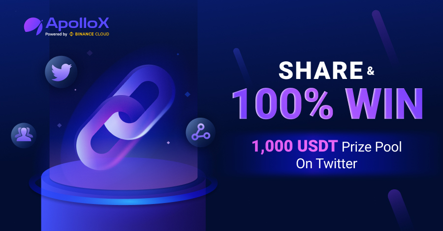 CoinMarketCap's tweet photo. 🤑 Share &amp; 100% Win With @ApolloX_com 

— HOW TO JOIN —
1️⃣ Follow @ApolloX_com 
2️⃣ Retweet this post: https://t.co/gi5mlcRqk3
3️⃣ Follow instructions in post to qualify 

🚀 ApolloX: The best crypto futures exchange with up to 100x leverage &amp; no KYC. https://t.co/LC0XztJi3S