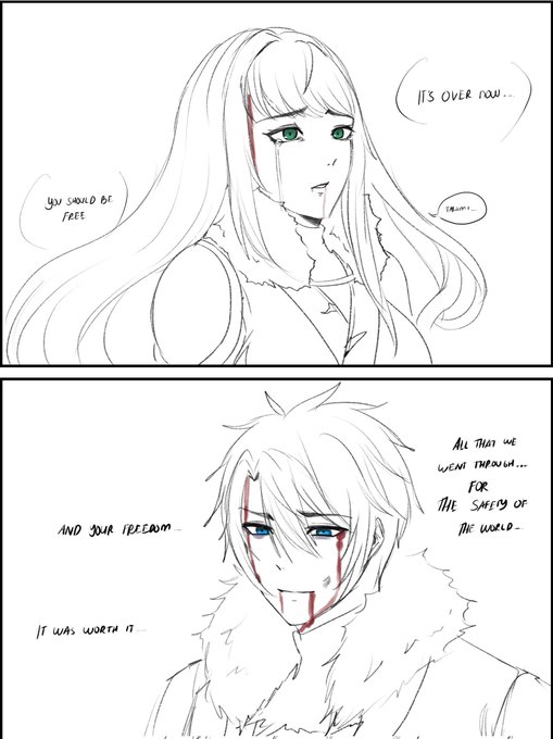 #yumilatteaocs

Some oc stuff I sketched 