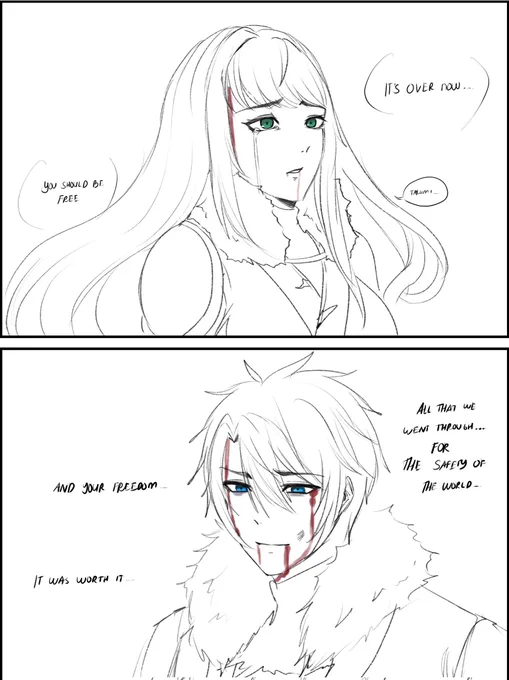 #yumilatteaocs

Some oc stuff I sketched 