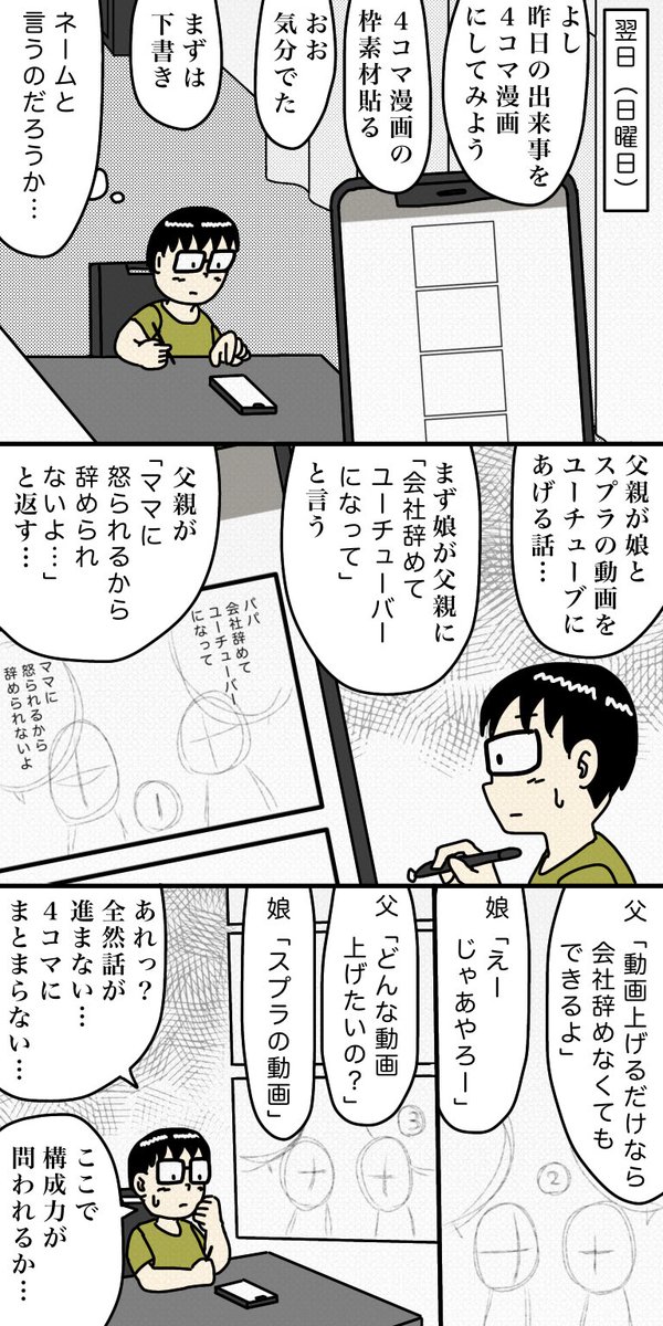 ツイッター漫画を描く47歳
17日目

#ツイッター漫画を描く47歳 