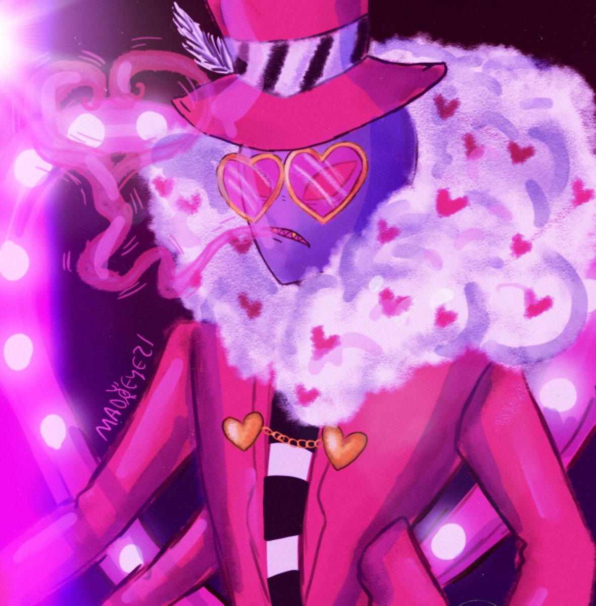 <a href="/PIMPVALENTINO/">— V</a> 
I drew him!//
#valentino #HazbinHotelFanart #hazbinhotel #vivziepop #hazbinvalentino #digitalart #digitalartist #CLIPSTUDIOPAINT #CLIPSTUDIO