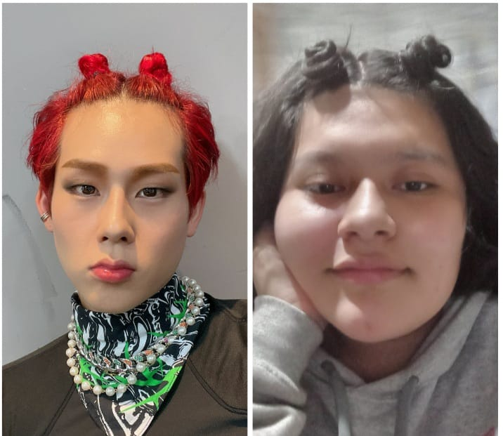 0Mielita's tweet photo. WE!!! NO SE QUE MADRES HICE PERO.... YA HASTA ME HABIA PUESTO EL FILTRO DEL CABELLO ROJO PERO NO :D (Me arrepentรญ) (Sin Maquillaje por que no se TT)
#MONSTAX #RUSHHOUR #NOLIMIT #MONBEBEHOUR #RushHour #No_Limit
DENLE DURO EL STR3AM.
@Hotelguesswho @officialmonstax https://t.co/vgwMDa35Uq