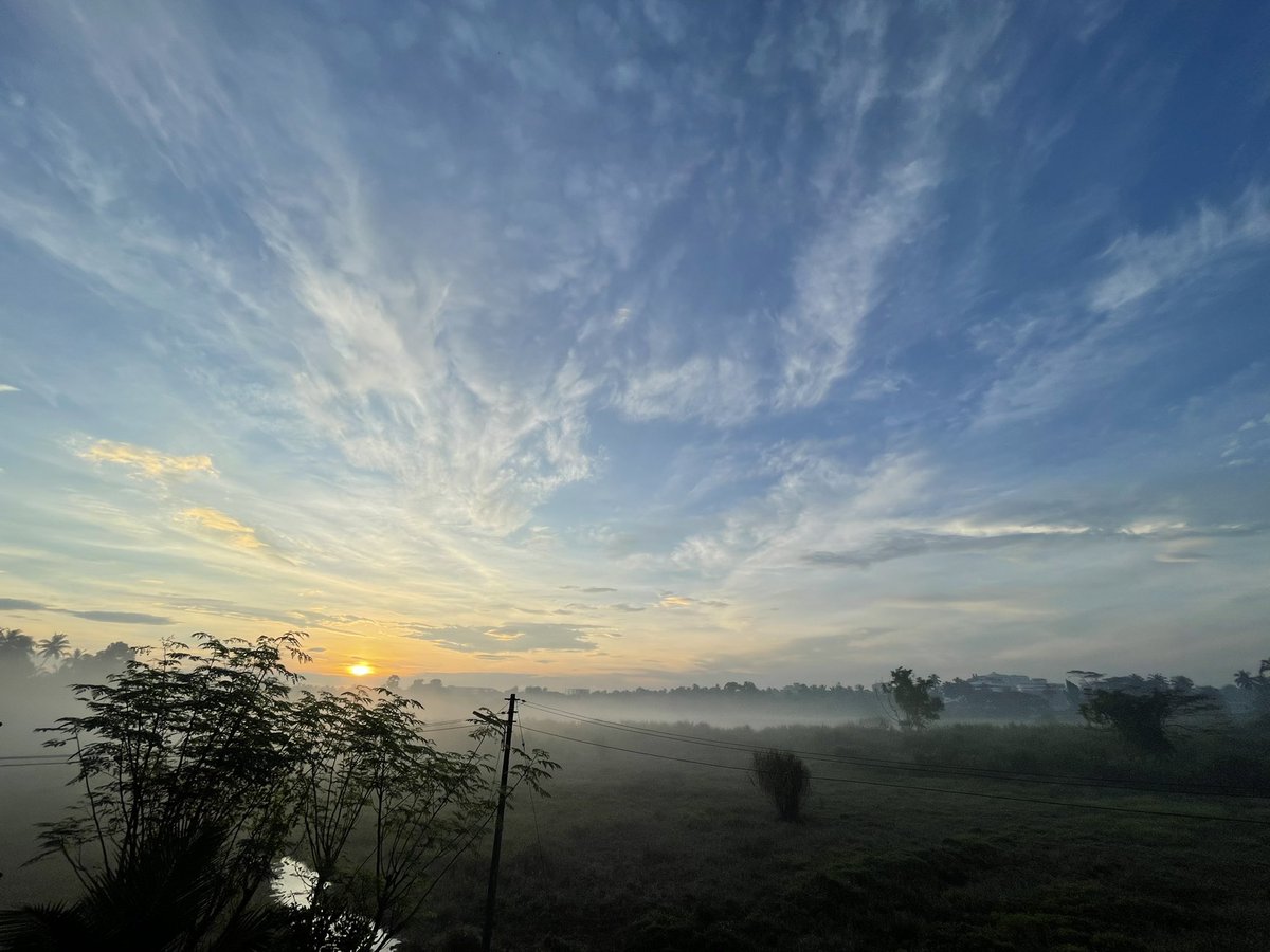 vinyasvkumar's tweet photo. Winter Vibes with such morning mist clicks different🤩✨ https://t.co/2kXVW2ioOp