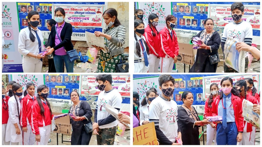 AaravSeth_'s tweet photo. #SheHygiene🩸#Drive13

#MenstrualHygiene is not a luxury, but a right of every woman &amp; girl.
 
@_WeRiseTogether team distributed  compostable #SanitaryPads to 123 deprived girls.👧 

#SDG3
@AminaJMohammed @UN_Women @smritiirani @MinistryWCD @_sayema @KaoHua3 @ErikSolheim @ashokkp https://t.co/AJW5Q0vdxe