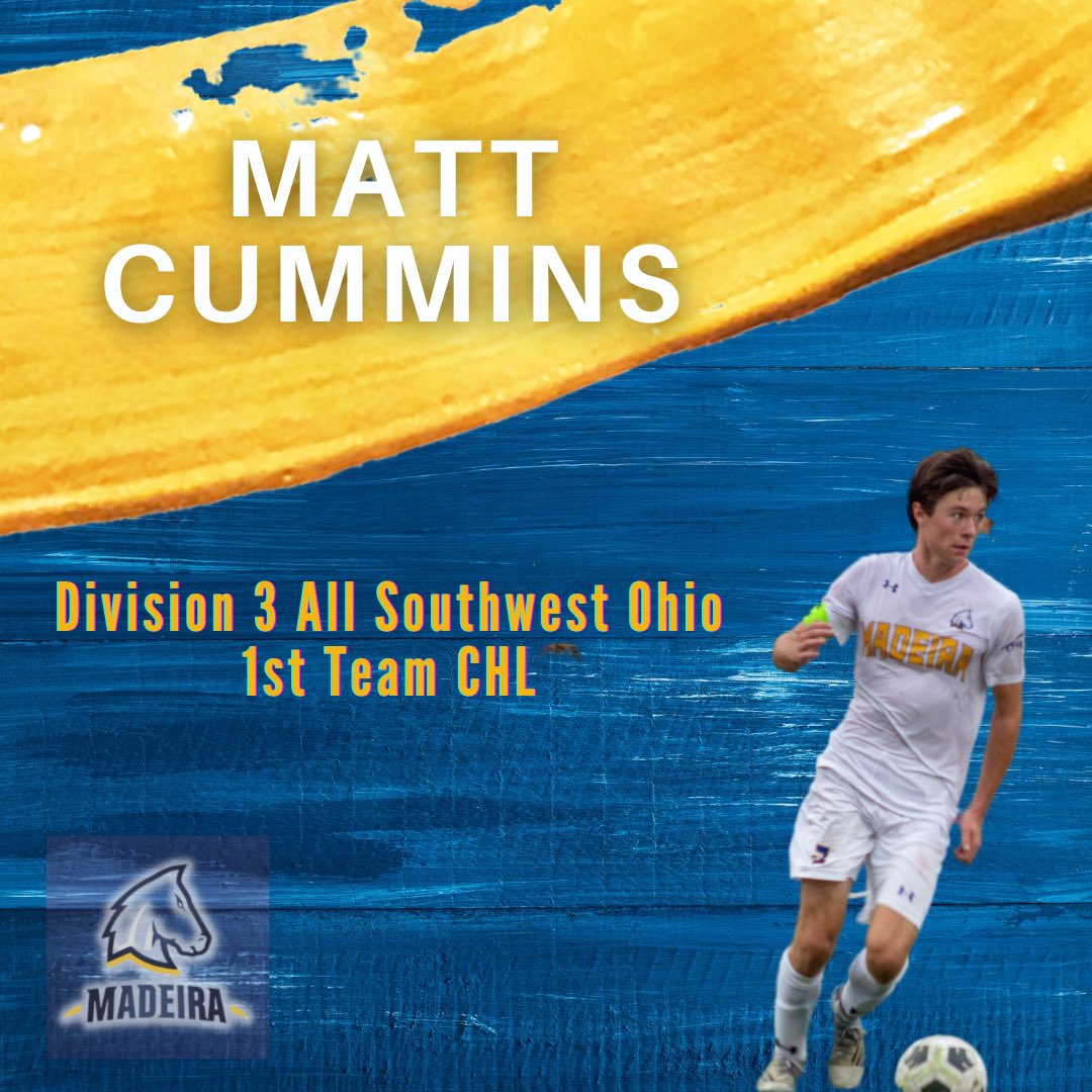 Another outstanding player receiving high honors!  <a href="/madeiraath/">Madeira Ath Dept.</a>