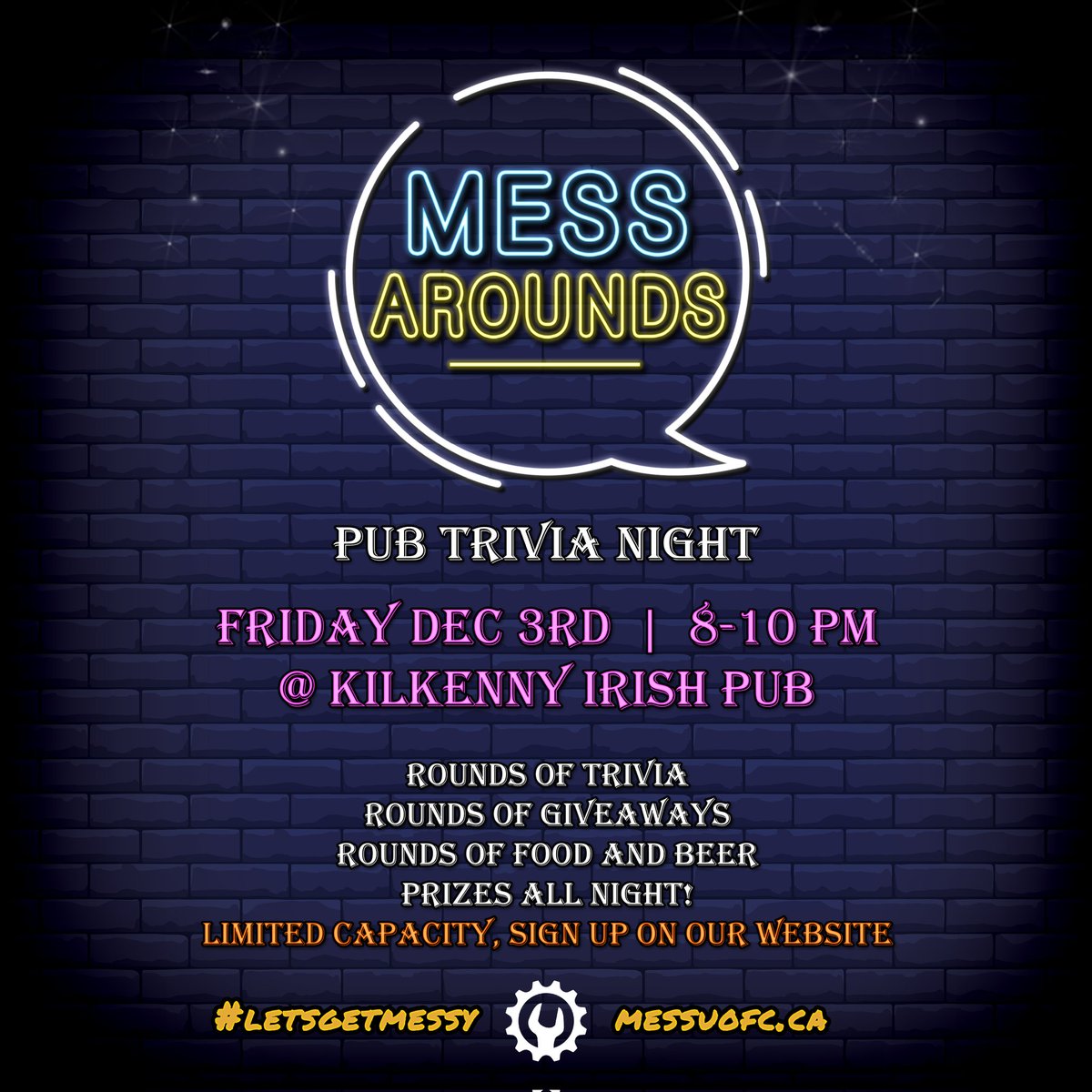 MESSUofC's tweet photo. Did someone say free. Join us at MESS’ last event of the year. Come chill with your friends or meet new people, all while winning crazy prizes and filling your belly up. Let’s do this one last last time before the semester ends beer beers  Sign up here: https://t.co/SmSn0pfBHC https://t.co/R8NU9xiQqd
