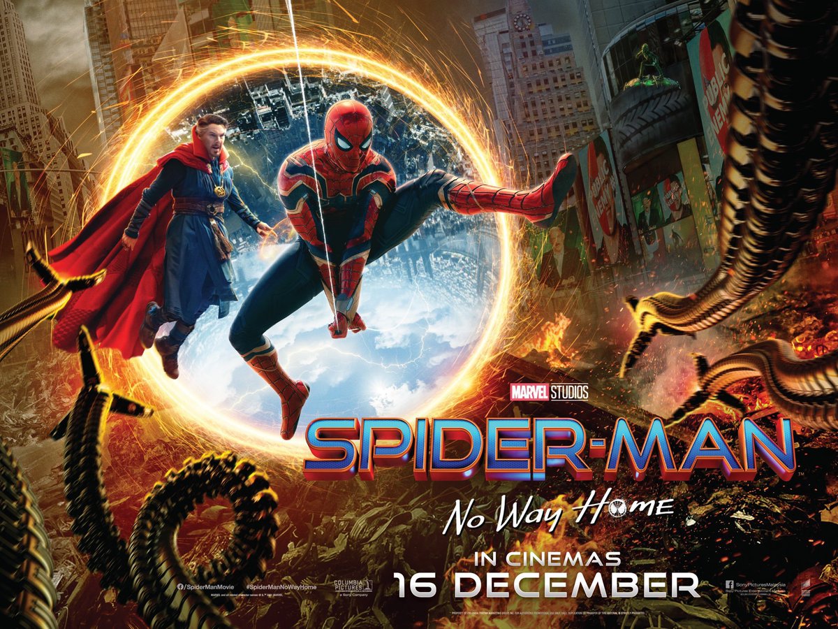 MarvelTendencia's tweet photo. #SpiderManNoWayHome 

Porque se conocieron nuevos pósters promocionales de la nueva película de Spider-Man. https://t.co/pYMjWE6Sjr