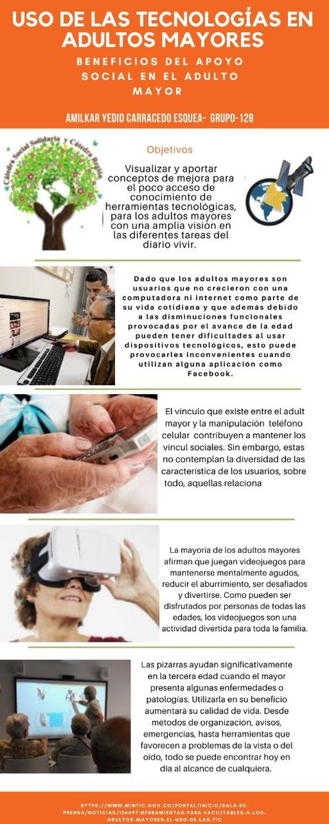 YecidEsquea's tweet photo. Les presento mi temática de plan de acción solidaria, con el fin de enseñar al adulto mayor, al usó de las tecnologías. @ElOIRdelaRegionb @#SERVICIOSOCIALUNADISTAENCASA @MartheGuido @PabloMa31384775 @EduardPaba @asoleilblanc @Yaileth_vanegas @MaryPimientaV @melPimienta92 https://t.co/fJSXWQTY0E