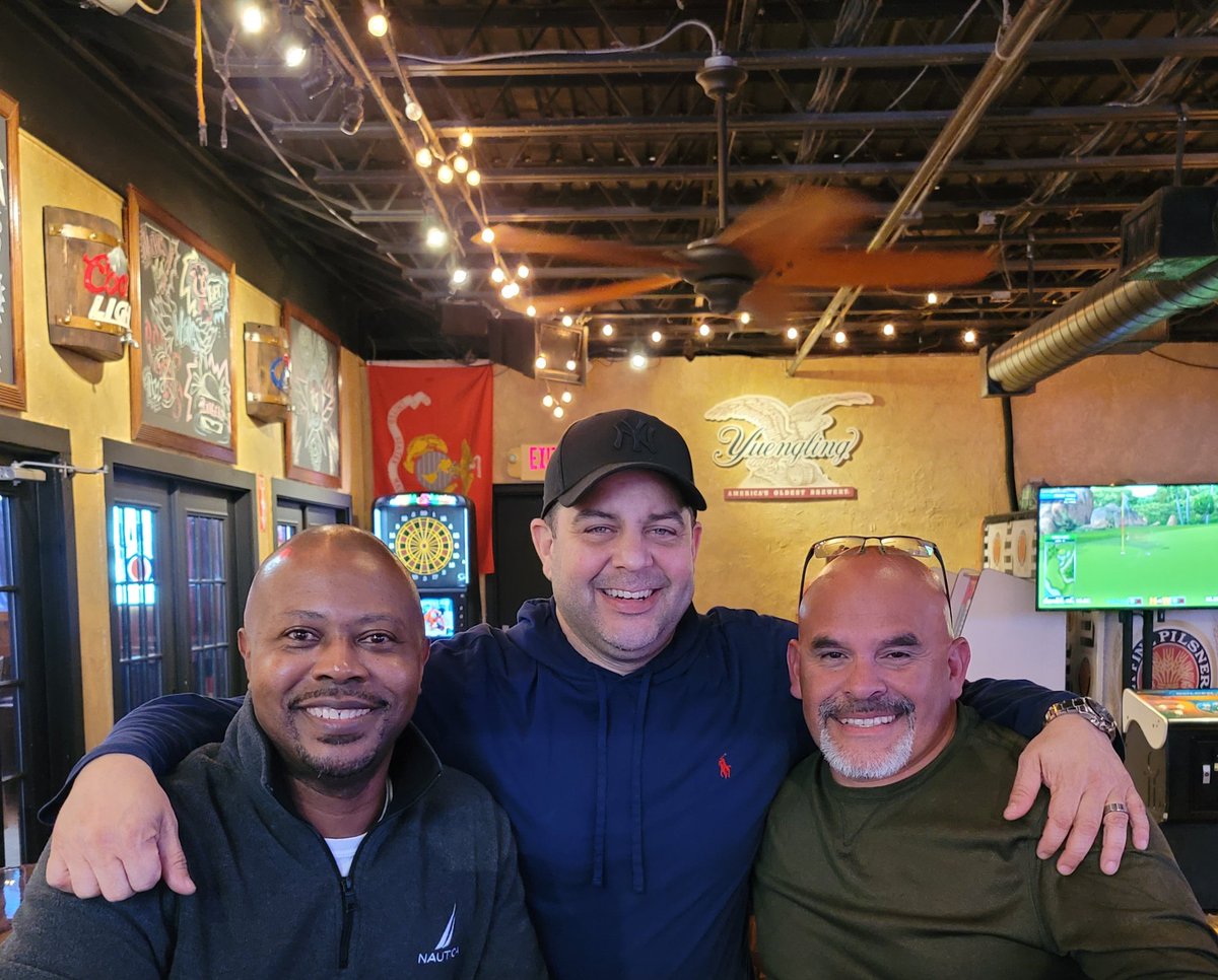 Great to catch up with my Texas' Brothers from another mother!