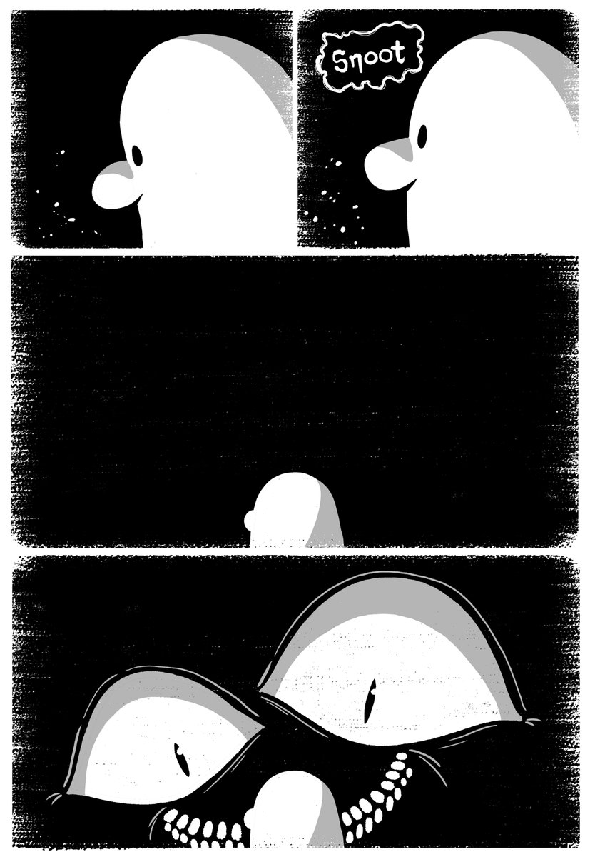 Peak at a few pages from a mini-comic I'm doodling on the side for fun. 