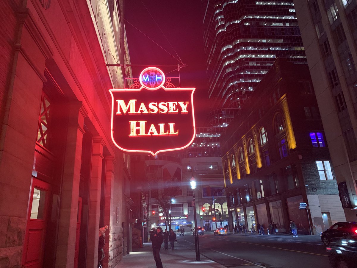 JaneCStevenson's tweet image. Outside ⁦@masseyhall⁩ is different too w/ new box office and passarelles above. #masseyhall